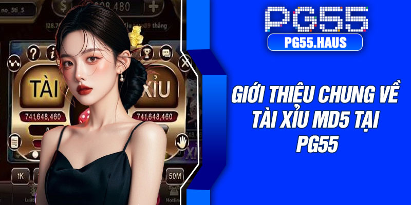 Giới thiệu chung về tài xỉu MD5 tại PG55