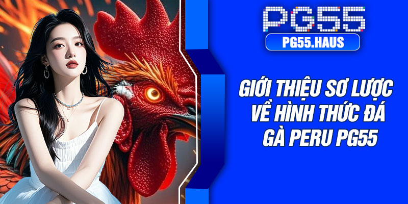 Giới thiệu sơ lược về hình thức đá gà Peru PG55